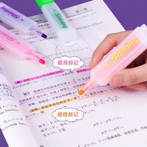  Bút nhớ 6 màu thân trong Baoke MP4910-6 sản phẩm chính hãng 