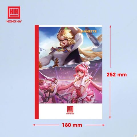  Vở kẻ ngang dán gáy ĐL70gsm Hồng Hà sản phẩm chính hãng(Giao màu ngẫu nhiên ạ) - 120 trang (Quyển) 