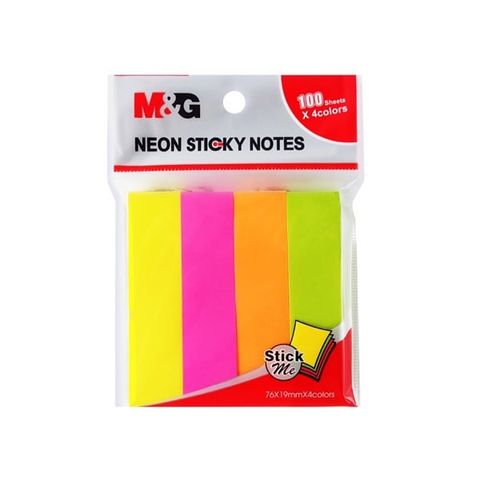  Giấy Phân Trang  3x3 chia 4 M&G YS187 và giấy note YS66 sản phẩm chính hãng 