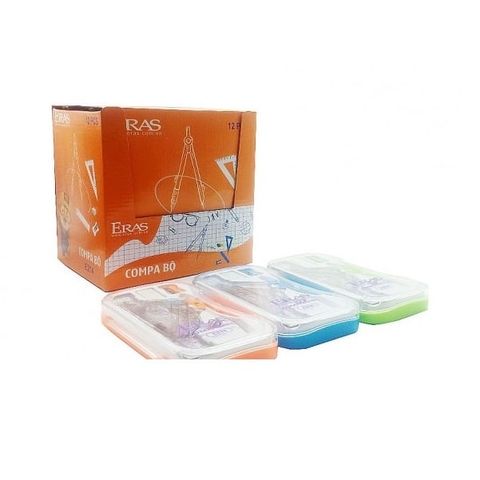  Bộ compa thước kẻ học sinh Eras E214 sản phẩm chính hãng (Giao ngẫu nhiên màu) 
