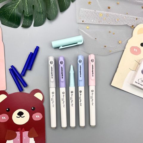  Bút máy xóa được thầy Ánh ngòi êm trơn loại tốt cho học sinh hàng chính hãng (Giao màu ngẫu nhiên ạ) 