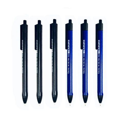  Bút bi dầu 0.7mm Eras E136 - Màu Đen (40 Cây/Hộp) 