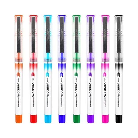  Bút gel 7 màu Baoke BK118 ngòi 0.5mm đầu ngòi kim sản phẩm chính hãng 