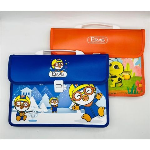  Cặp học thêm 2 ngăn Eras cho bé E490 sản phẩm chính hãng 