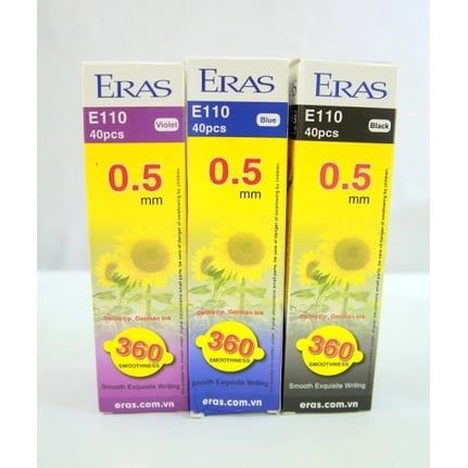  Ruột Gel 0.5 SF Eras E110 (2 ngòi/vỉ) sản phẩm chính hãng 