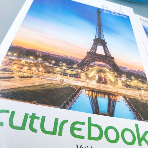  Vở kẻ ngang ĐL58gsm Tháp Paris FutureBook 120 trang sản phẩm chính hãng (Giao màu bìa ngẫu nhiên ạ) 