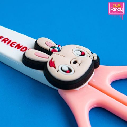  Kéo học sinh an toàn có nắp đậy Baoke OL-2110 (24)( Giao màu ngẫu nhiên ạ) 