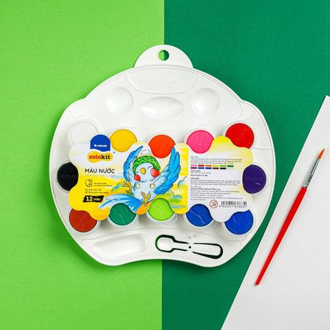  Màu nước 12 màu Thiên Long Colokit WACO-C07 sản phẩm chính hãng 