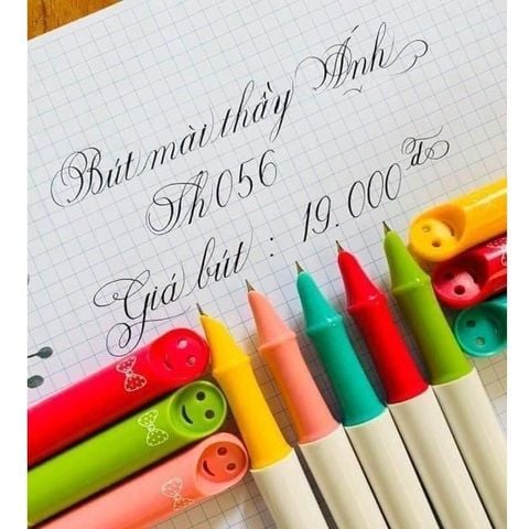  Bút mài thầy Ánh - SH056 (Giao màu ngẫu nhiên ạ) - Ngòi êm trơn sản phẩm chính hãng 