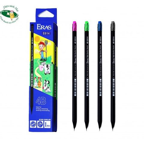  Bút chì 4B Eras E614 sản phẩm chính hãng 
