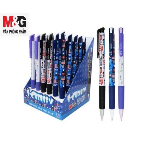  Bút bi xanh M&G ABPY0872 (40/1200) 