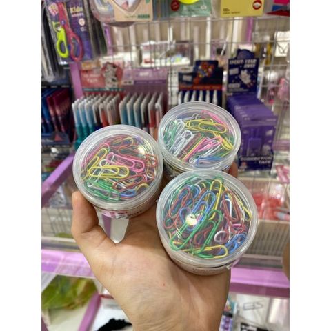  Hộp Ghim kẹp hồ sơ nhiều màu M&G ABS91698 sản phẩm chính hãng 