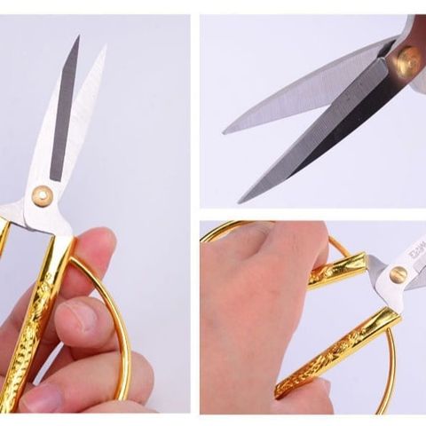  Kéo cán mạ vàng 150mm ASS91388 (12/144) 