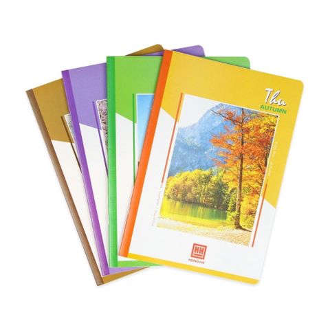  Vở kẻ ngang Hồng Hà bốn mùa - 72/120 trang sản phẩm chính hãng (Giao màu ngẫu nhiên ạ) (Quyển) 