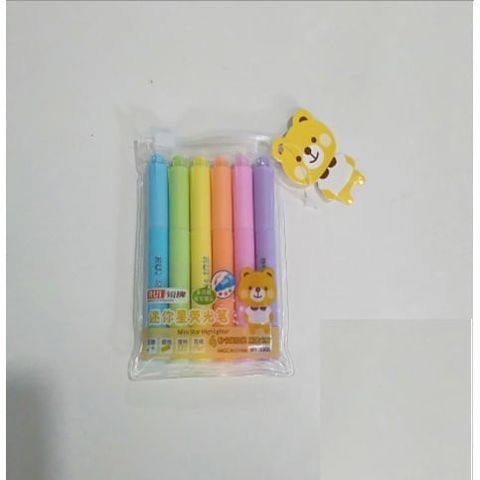  Bút nhớ dòng học sinh Baoke Hy-3008 6 Cây/vỉ 