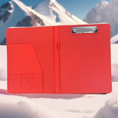  Trình ký đôi A4 da xước Hải Long Modern Đỏ/Nâu/Đen/Xanh có thể lưu giữ được tối đa 100 tờ giấy A4 