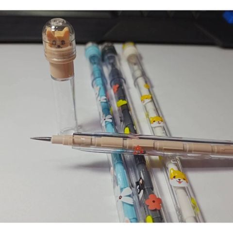  Bút chì khúc có gôm hình trên đầu AMPQ1606 sản phẩm chính hãng (Giao màu ngẫu nhiên ạ) 