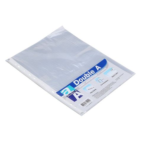  Bìa bao đục lỗ - Túi sơ mi Double A Đựng Hồ Sơ A4 tập 10 chiếc 