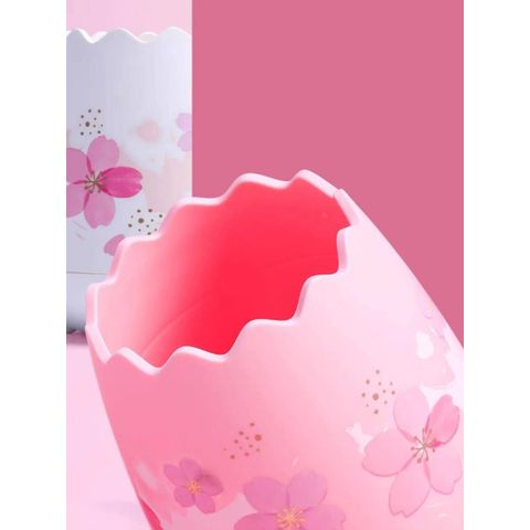  Cốc cắm bút hoa anh đào M&G ABT98497 / Khay cắm bút họa tiết hoa anh đào cute sản phẩm chính hãng 