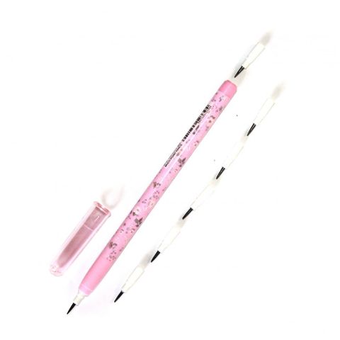  Bút chì khúc HB thân in hình hoa AMPQ1673 (Hộp 40 chiếc)(Mua lẻ Giao màu ngẫu nhiên ạ) 