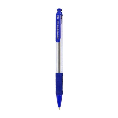  Bút bi bấm 0.7mm Hàng chính hãng Uniball Thương hiệu nhật bản SN-10 - Blue (xanh biển) (Chiếc) 
