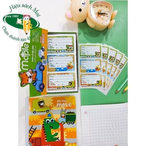  Nhãn vở Maple (100 tập/Hộp)  sản phẩm chính hãng 