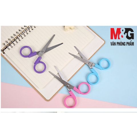  Kéo học sinh có nắp đậy 12cm FSS91303 Hàng chính hãng  (Giao màu ngẫu nhiên ạ) 