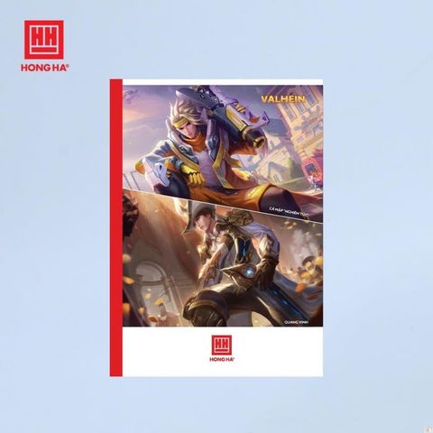  Vở kẻ ngang dán gáy ĐL70gsm Hồng Hà sản phẩm chính hãng(Giao màu ngẫu nhiên ạ) - 120 trang (Quyển) 