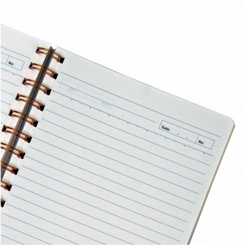  Sổ kẻ ngang lò xo kép dọc A5 320 trang 70/76 MS94  sản phẩm chính hãng (Giao màu ngẫu nhiên ạ) 