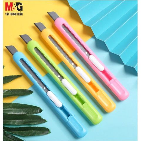  Dao rọc giấy 9mm M&G ASS91462 Hàng chính hãng (Giao màu ngẫu nhiên ạ) 