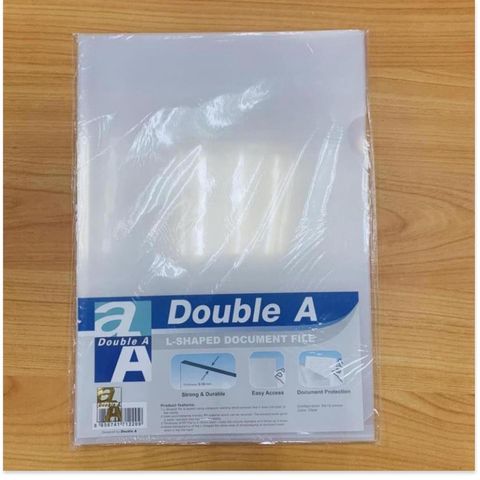  Tập 12 Chiếc File hở 2 cạnh Double A A4 E355 sản phẩm chính hãng 