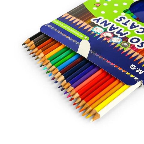  Bút chì màu M&G So Many Cats - AWP343A12/24/36 màu màu sản phẩm chính hãng 