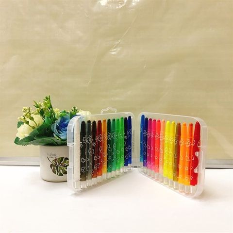  Sáp vặn 24 màu hình hoa AGMX4334 (12/108) 