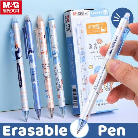  Bút gel bấm tẩy được M&G AKPH331- Xanh sản phẩm chính hãng (Giao màu ngẫu nhiên ạ) 