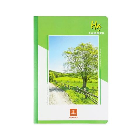  Vở kẻ ngang Hồng Hà bốn mùa - 72/120 trang sản phẩm chính hãng (Giao màu ngẫu nhiên ạ) (Quyển) 