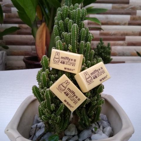  Gôm, cục tẩy bút chì M&G Mify 4B màu vàng FXP96580 sản phẩm chính hãng 