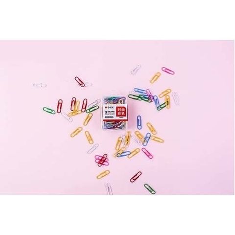  Ghim kẹp màu hồ Sơ số 3 ABS91699 sản phẩm chính hãng (Hộp) 
