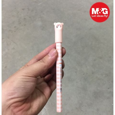  Cây bút Gel nước hình mèo đẹp và siêu Cute mực Xanh nét 0.38mm nắp bút có thể xoay (Giao màu ngẫu nhiên) 