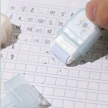  Gôm tẩy chì hình kem siêu sạch kèm con lăn magic có từ tính thông minh hút bụi sạch sẽ thương hiệu M&G 