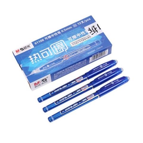  Bút nước xóa được màu xanh 0.5 AKP61108B2 (12 Cây/Hộp ) 