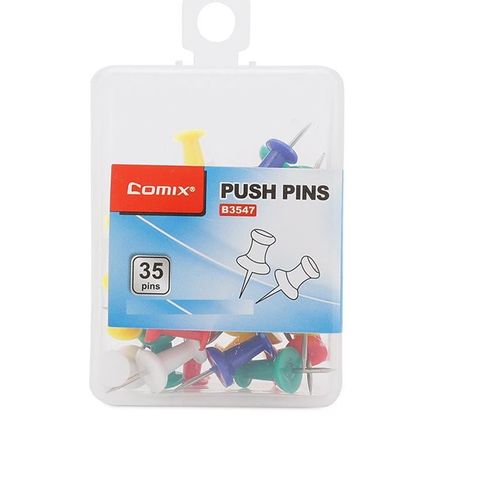  Hộp Đinh ghim bảng nỉ Comix B3547 sản phẩm chính hãng 