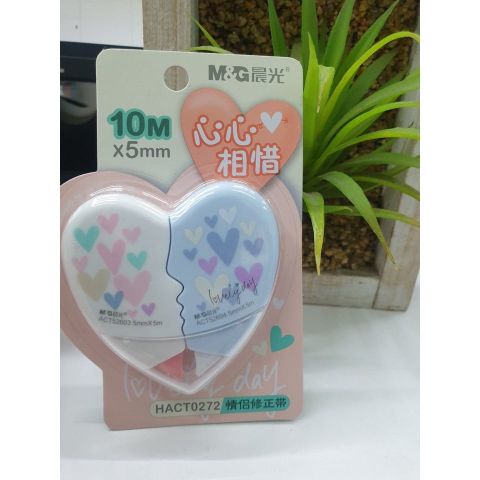  Băng xóa/Xóa kéo tim đôi 10m M&G HACT0272 sản phẩm chính hãng 