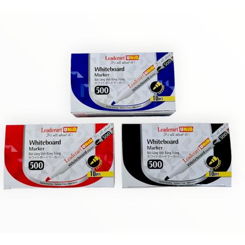  Bút viết bảng Leaderart 500 sản phẩm chính hãng Xanh/Đỏ/Đen (Chiếc) 