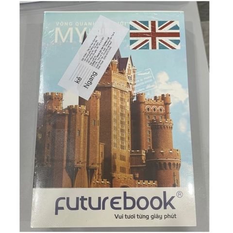  Vở kẻ ngang ĐL70gsm Vòng Quanh Thế Giới FutureBook 80 trang sản phẩm chính hãng(Giao bìa màu ngẫu nhiên) 