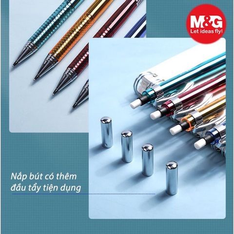  Bút chì kim, bút chì kim tự động MG chất lượng tốt nhất, đa dạng kiểu dáng (Giao màu ngẫu nhiên ạ) 