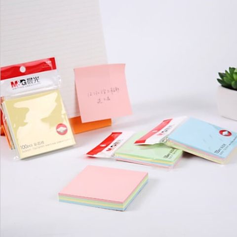  Giấy nhớ màu 3x3 M&G YS-10 (100 tờ /tập) sản phẩm chính hãng (Tập) 
