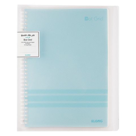  Vở Sổ còng nhựa dot girl 40 tờ Klong555 (25Q/ thùng) sản phẩm chính hãng ( Giao ngẫu nhiên màu ) 