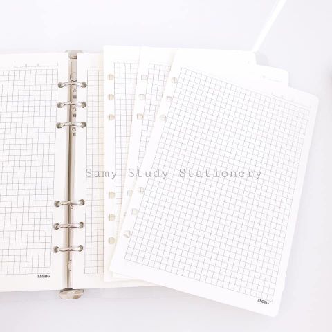  Ruột Sổ còng A5 caro/chấm Klong996 sản phẩm chính hãng 