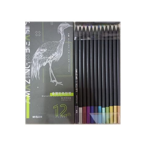  Bút chì màu cao cấp M&G AWPQ4105 - 12 màu sản phẩm chính hãng 