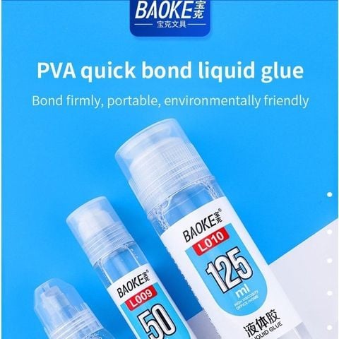 Keo nước 50ml Baoke L008 nhanh khô mùi hương dễ chịu sản phẩm chính hãng 